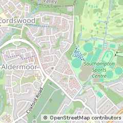 Map of Southampton, Hampshire
