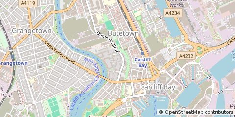 Map of Chandlery WAY, Cardiff