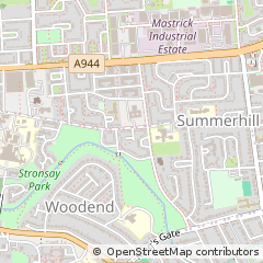 Map of Aberdeen