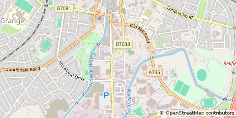 Map of Kilmarnock