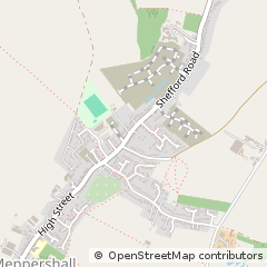 Map of Shefford, Bedfordshire
