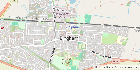 Map of Nottingham