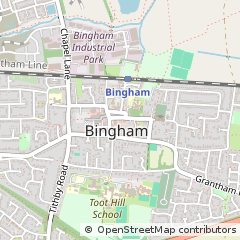 Map of Nottingham