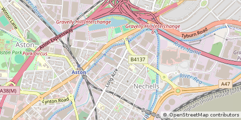 Map of Birmingham