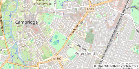 Map of Cambridge