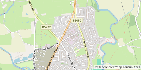 Map of Preston, Lancashire