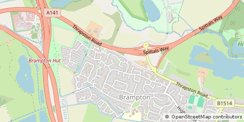 Map of Huntingdon