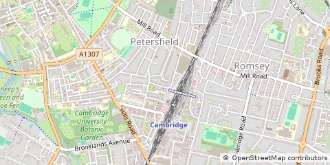 Map of Cambridge