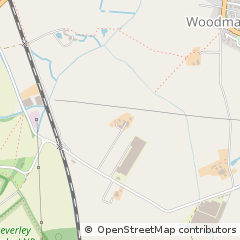 Map of Beverley, East Yorkshire