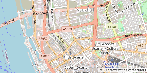 Map of Liverpool