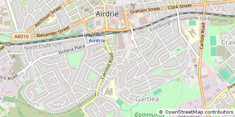 Map of Airdrie