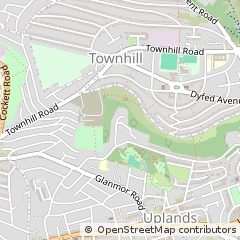 Map of Swansea