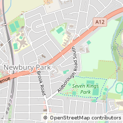 Map of Ilford