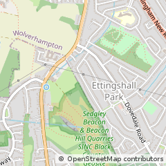 Map of Wolverhampton