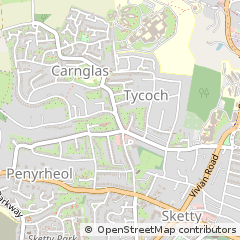 Map of Swansea