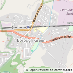 Map of Borough Green, Kent