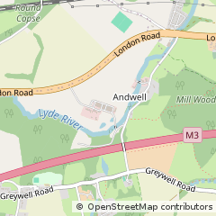 Map of Hook, Hampshire