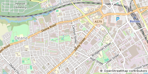 Map of Bolton