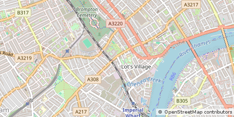 Map of London, Kent