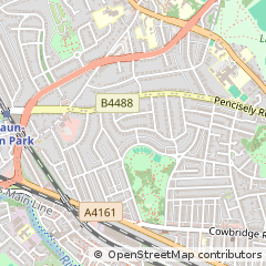 Map of Cardiff