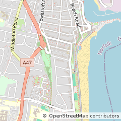 Map of Great Yarmouth