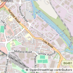 Map of Leeds