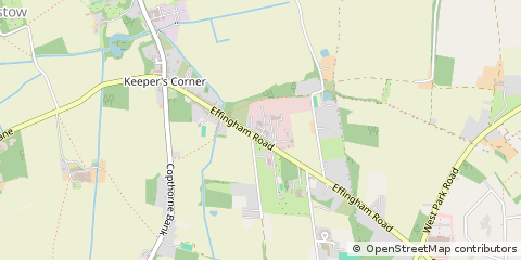 Map of Copthorne