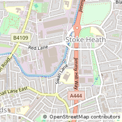 Map of Coventry, West Midlands