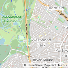 Map of Southampton