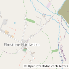 Map of Cheltenham, Gloucestershire
