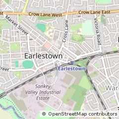 Map of ST Helens, Merseyside