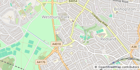 Map of Bristol, Somerset
