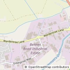 Map of Spalding, Lincolnshire