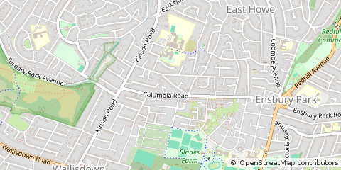 Map of Bournemouth