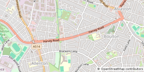 Map of Derby