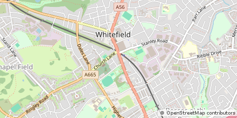 Map of Manchester