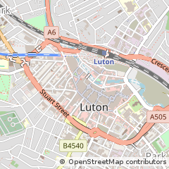 Map of Luton