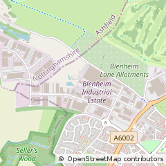 Map of Nottingham