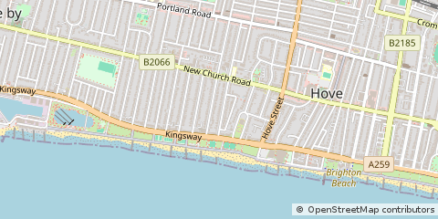 Map of Hove