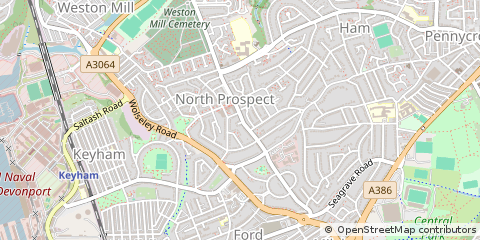 Map of Plymouth