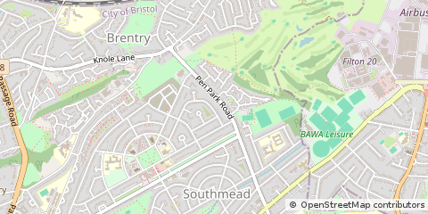 Map of Bristol