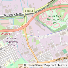 Map of Middlesbrough