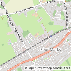 Map of Alton, Hants