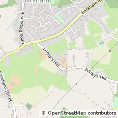 Map of Wokingham, Berkshire