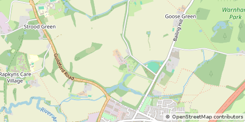 Map of Horsham