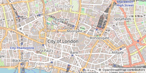 Map of London, Greater London