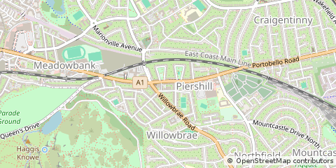 Map of Edinburgh