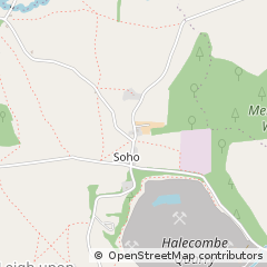 Map of Leigh Upon Mendip, Somerset