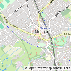 Map of Neston, Cheshire
