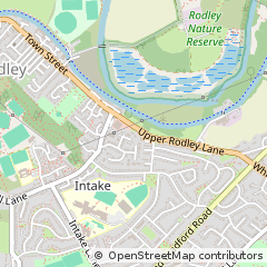 Map of Leeds, West Yorkshire